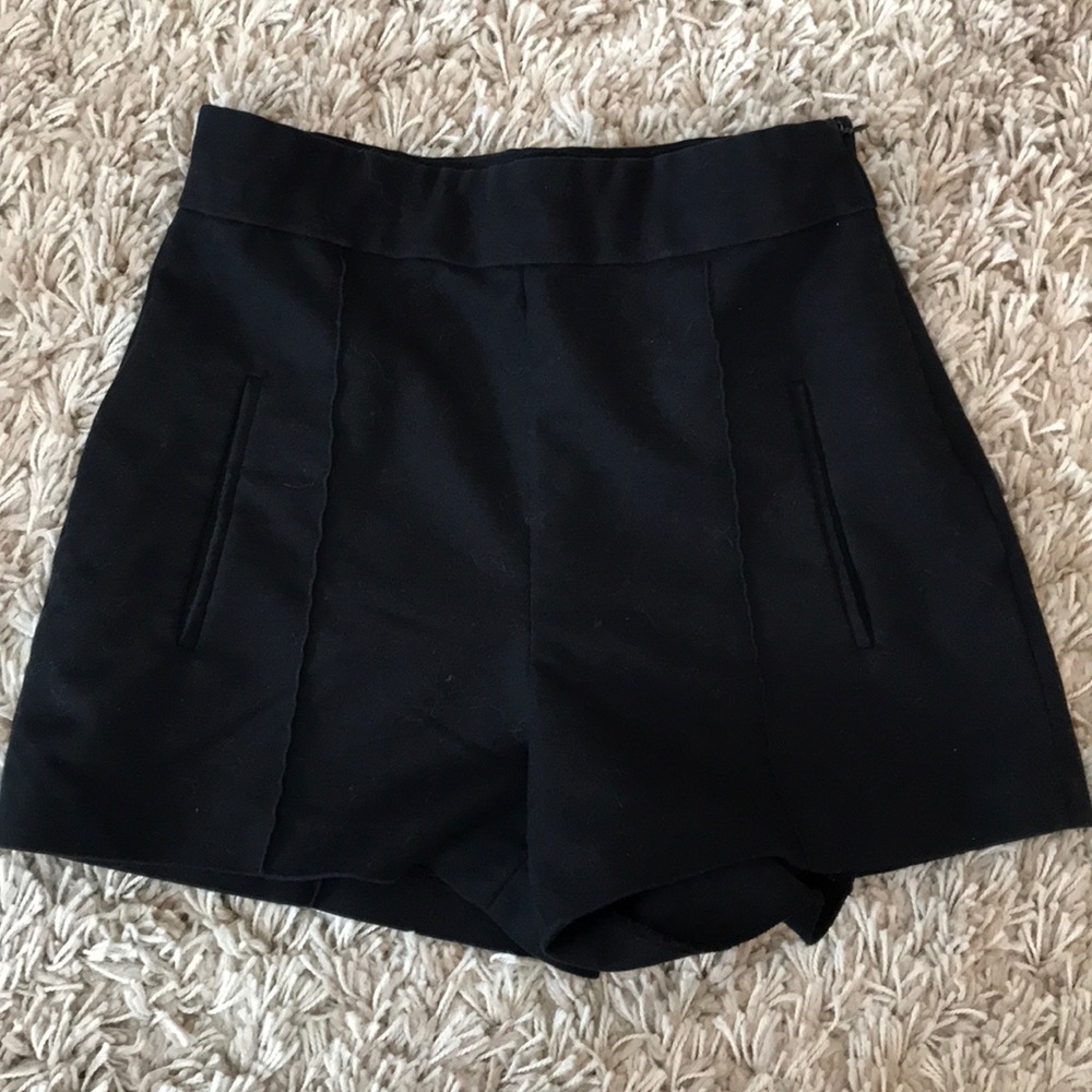 High waisted shorts